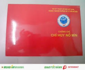 Nghiệp vụ "Chỉ huy nổ mìn, Thợ mìn, Khoan Nổ Mìn, Thợ vận chuyển và Thủ kho mìn"